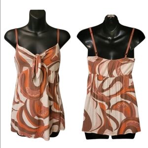 Y2K Ruby Sky Babydoll Cami Sz L